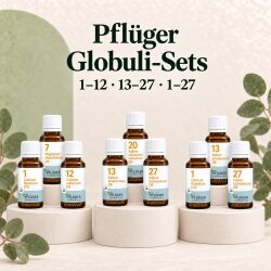 Praktische Sets der Schüßler-Salz Globuli