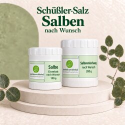 Salben in Eigenherstellung nach Wunsch