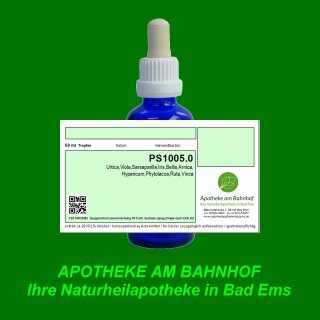 PS1005.0 Spagyrik Essenzenmischung 50ml