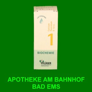 Biochemie Nr.1 Calcium fluoratum D12 - 30 ml Tropfen Pflüger