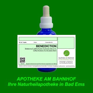 BENEDICTION Spagyrik Essenzenmischung 50ml