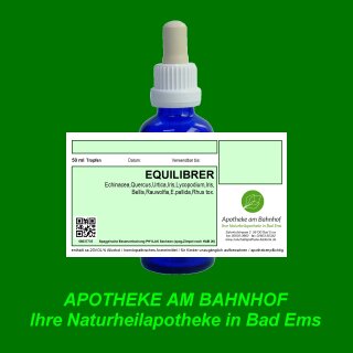 EQUILIBRER  Spagyrik  Essenzenmischung 50ml