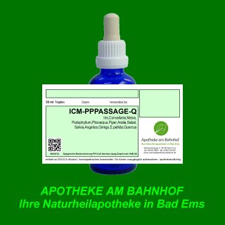 ICM-PPPASSAGE-Q  Spagyrik  Essenzenmischung 50ml