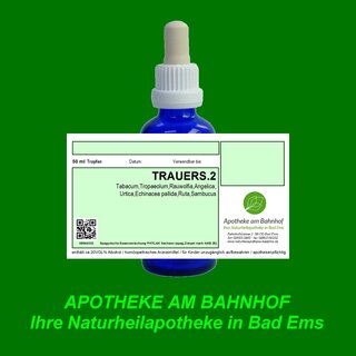 TRAUERS.2  Spagyrik Essenzenmischung 50ml