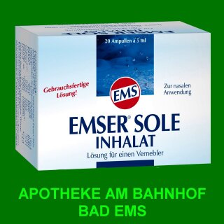 EMSER Sole Inhalat 20 Ampullen