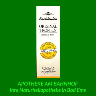 Original Tropfen nach Dr.Bach 20 ml