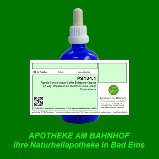 PS134.1 Spagyrische Essenzenmischung  100ml