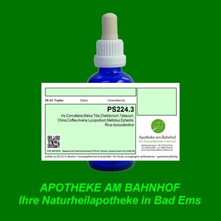 PS224.3 Spagyrik Essenzenmischung 100ml