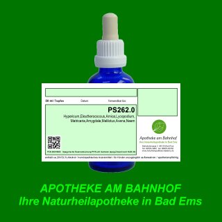 PS262.0 Spagyrik Essenzenmischung 100ml