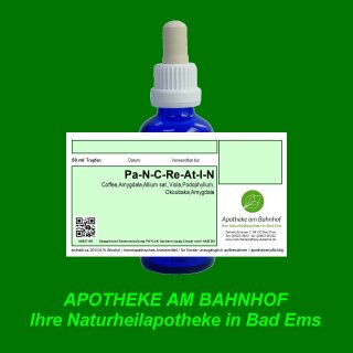 Pa-N-C-Re-At-I-N  Spagyrik Essenzenmischung 50ml