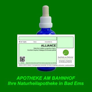 ALLIANCE 50ml mixture of spagyric essences