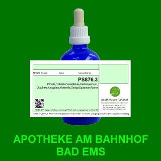 PS876.3 Spagyrik Essenzenmischung 100ml