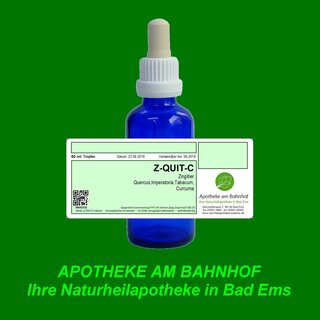 Z-QUIT-C  Spagyrik Essenzenmischung 50ml