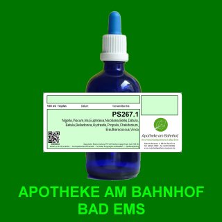 PS267.1 Spagyrik Essenzenmischung 100ml