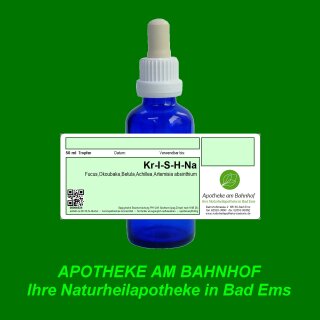Kr-I-S-H-Na  Spagyrik  Essenzenmischung 50ml