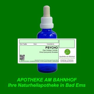 PSYCHO  Spagyrik Essenzenmischung 50ml