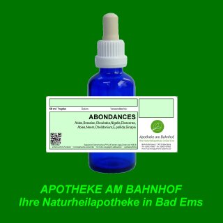 ABONDANCES 50ml mixture of spagyric essences