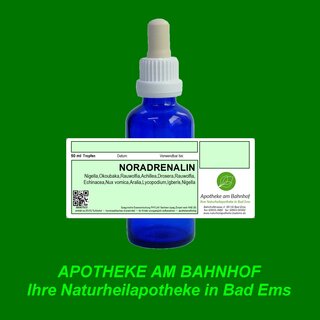 NORADRENALIN Spagyrik Essenzenmischung 50ml