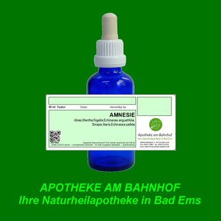 AMNESIE Spagyrik Essenzenmischung 50ml