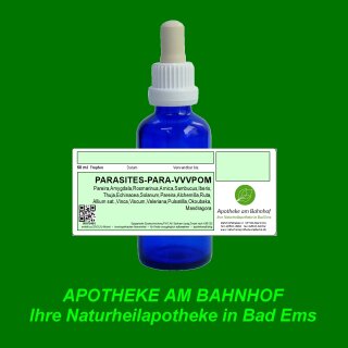 PARASITES-PARA-VVVPOM  Spagyrik Essenzenmischung 50ml