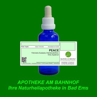 PEACE  Spagyrik Essenzenmischung 50ml