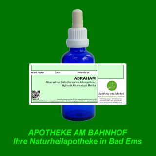 ABRAHAM 50ml mixture of spagyric essences