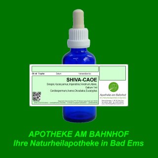 SHIVA-CAOE  Spagyrik Essenzenmischung 50ml