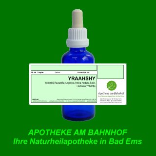 YRAAHSHY  Spagyrik Essenzenmischung 50ml