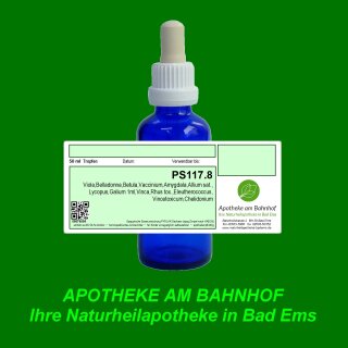 PS117.8 Spagyrische Essenzenmischung  50ml