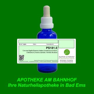 PS181.0 Spagyrische Essenzenmischung  50ml