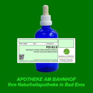 PS183.0 Spagyrische Essenzenmischung  100ml