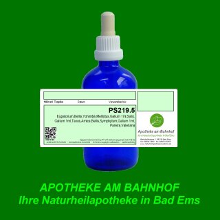 PS219.5 Spagyrik Essenzenmischung 100ml