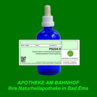 PS224.9 Spagyrik Essenzenmischung 100ml