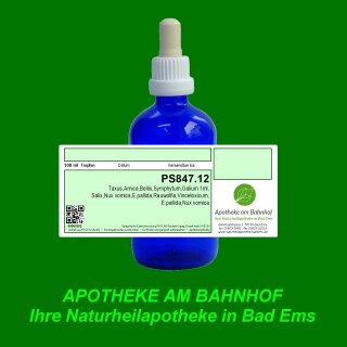 PS847.2 Spagyrik Essenzenmischung 100ml