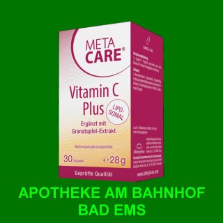 Meta Care Vit C Plus 30 Kapseln