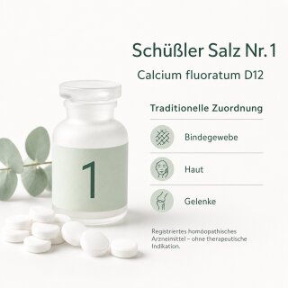 Schüßler Salz Nr.1 Calcium fluoratum D12