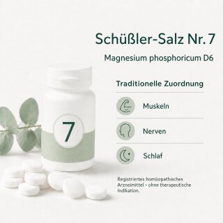 Schüßler-Salz Nr.7 Magnesium phosphoricum D6